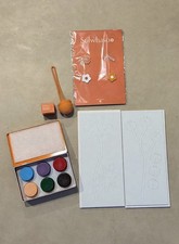 CJ Hendry Sulwhasoo Merch Set - crayons, 2 flower packs, Pins & Silicone Set picture