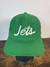 Vintage 1990s NY Jets Sports Specialties Snapback Hat – 100% Wool – Made in USA picture