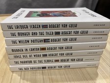 Lot  7 Vintage Robert van Gulik Judge Dee Mystery Paperbacks/University of Chic picture