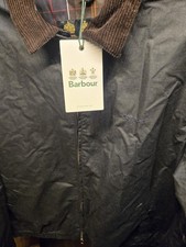 Barbour Vital Wax Jacket In Navy Size L Brand New Never Worn Still Has Tags Rare picture
