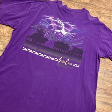 VTG 1980s Wrangler USA Western Cowboy Shadow Canyon Aztec Lightning T-Shirt 2XL picture