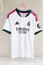 Real Madrid 2026/27 Home Jersey White Men’s Size Medium Soccer Shirt picture