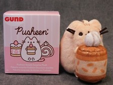 Gund NEW Pusheen CHOCOLATE SPONGE CAKE Patisserie Sweets Blind Box Series 23 picture