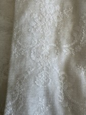 Rachel Ashwell White Lace Curtains panels Romantic Farmhouse Cottage picture