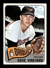 1965 Topps #169 Dave Vineyard Orioles EX+ *3w picture