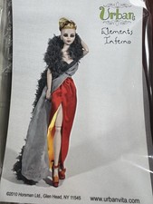 Horsman Urban Vita Elements Doll Inferno NIB 16 inch Articulated picture