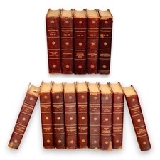 The Works of William Thackeray 14 Vol Set University Ed Sully Kleinteich NY 1900 picture