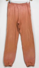 RE/DONE x Hanes Women's XS Sweatpants Faded Clay Pink Cotton Joggers Made in USA picture