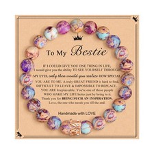 Friendship Bracelet Colorful Imperial Jasper 7-10 Inch picture