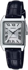 Casio LTP-V007L-7B1 Women's Rectangular Leather Strap Roman Numerals Watch 