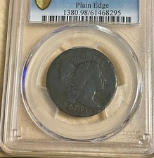 1795 Liberty Cap Large Cent (PCGS F Details) picture