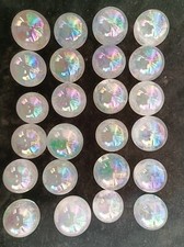 958g 24pcs Rainbow Aura Rose Quartz Bismuth Titanium Silicon Ball Healing 1 picture