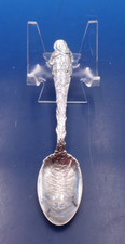 Antique sterling silver Christmas souvenir spoon by J.H. Johnston & Co. of NY picture