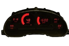 Ford Mustang Digital Dash Panel for 1994-2004 Gauges by Intellitronix Red LEDs picture