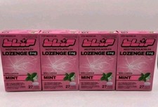 Blip Mint Nicotine Smoking Cessation Lozenge 2mg Lot Of 4 Boxes 27CT Ea Ex 2027 picture