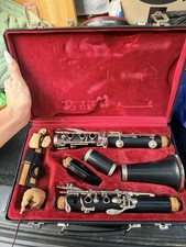 B Flat clarinet with its hard case picture