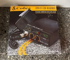 Vintage Cobra CB Radio 19 DX Mobile CB 40 Channel With Box, Manual New In Box picture