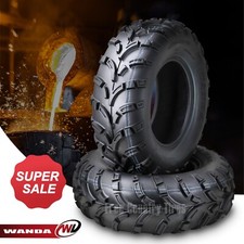 Set 2 WANDA ATV UTV tires 25x8-12 25x8x12 6PR LT MUD picture