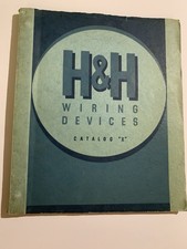 1942 Lamp Parts Plugs Porcelain Sockets Switches Wall Plates H&H Hart & Hegeman picture