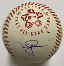 Mark McGwire 1987 Rawlings Signed All-Star Baseball Beckett Certified 4W559837 picture