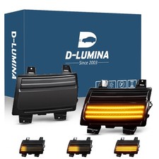 Sequential Amber Turn Signal  LED Lights For Jeep Wrangler JL 18-23 Gladiator JT picture