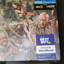 Sony Jumanji: The Next Level 4K UHD Blu-ray Steelbook IMAX Enhanced HDR picture
