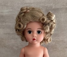 Madame Alexander 8” Nude Doll Blonde Curly Hair Blue Eyes Ready To Dress picture