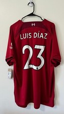 #23 Luis Díaz Liverpool Jersey Home 2022/23 (2 Extra Large) picture