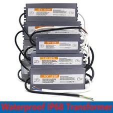 LED Driver 400W Transformer Power Supply Waterproof IP68 AC 90V-250V to 12V 24V picture