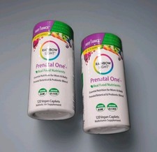 2x 120 Rainbow Light Prenatal Vitamins, Vegan Caplets 3/27 Exp Real Food picture