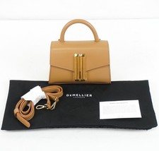 DeMellier London The Nano Montreal Crossbody Handbag In Deep Toffee Leather picture