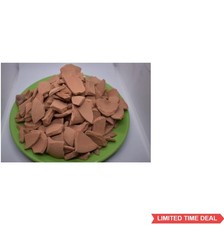 Edible Baked Red Clay Chunks 7oz Natural Clay Chips Roasted Ready to Eat picture