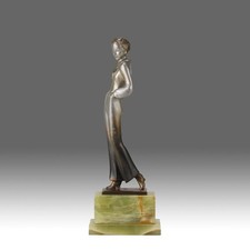 Early 20th Century Art Deco Bronze entitled 