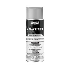 Seymour EN-41 Hi-Tech Engine Enamel Spray PaintChrome Aluminum (12 oz) picture