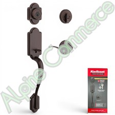 *1-Set* Kwikset Arlington SmartKey Security Deadbolt Venetian Bronze 98001-430 picture