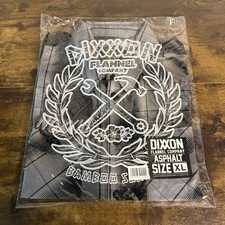 NEW Dixxon Flannel Co. Asphalt Plaid Short Sleeve Button Down Shirt XL picture