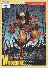 1991 Marvel Universe #50 Wolverine picture