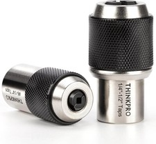 Ratcheting Tap Socket Set 2Pcs with Adjustable Jaws - 3/8