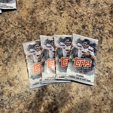 4 New Factory Sealed 2014 Topps Football 12 Card Packs Look 👀 Rare Seahawks picture