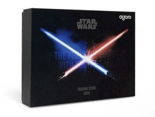 2026 Agoro STAR WARS Trading Coins EMPTY Holder Boxes- NO COINS- LOT OF 4 📦 picture