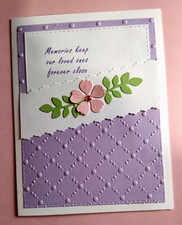 Sympathy Card for Loss of Mother or Father with Personalized Verse Inside picture