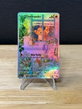 Charmander Holo Pokémon Debit Card Skin picture