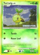 Turtwig - 103/130 [Diamond & Pearl] BKP LP 103/130 Reverse Holofoil picture