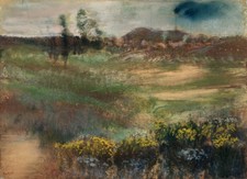 Edgar Degas Signed (Handmade) Oil Painting on Canvas 16x24 in Impressionist . picture