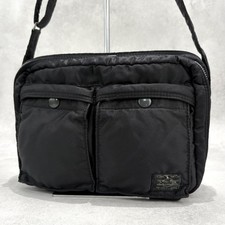 PORTER Yoshida Tanker Shoulder Bag L Black Made in Japan Authentic picture
