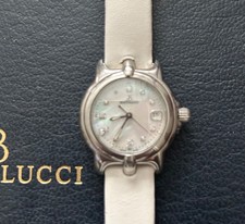Bertolucci Pulchra ladies watch~ Mop Diamond dial ~ 28 mm  Leather strap picture