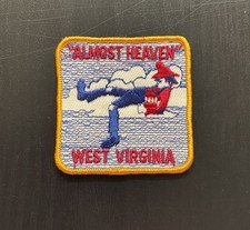 Vintage Almost Heaven West Virginia Souvenir Patch picture