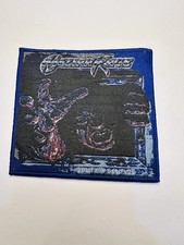 MELIAH RAGE, SOLITARY SOLITUDE, BLUE BORDER, 4X4 INCHES, WOVEN PATCH picture
