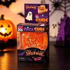 Schylling NeeDoh Halloween Nice Cube Glitter Squishy Anxiety Stress Relief picture
