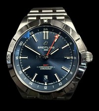 2025 GORGEOUS BLUE DIAL Breitling  Chronomat Automatic GMT 40 Ref. A32398101C1A1 picture